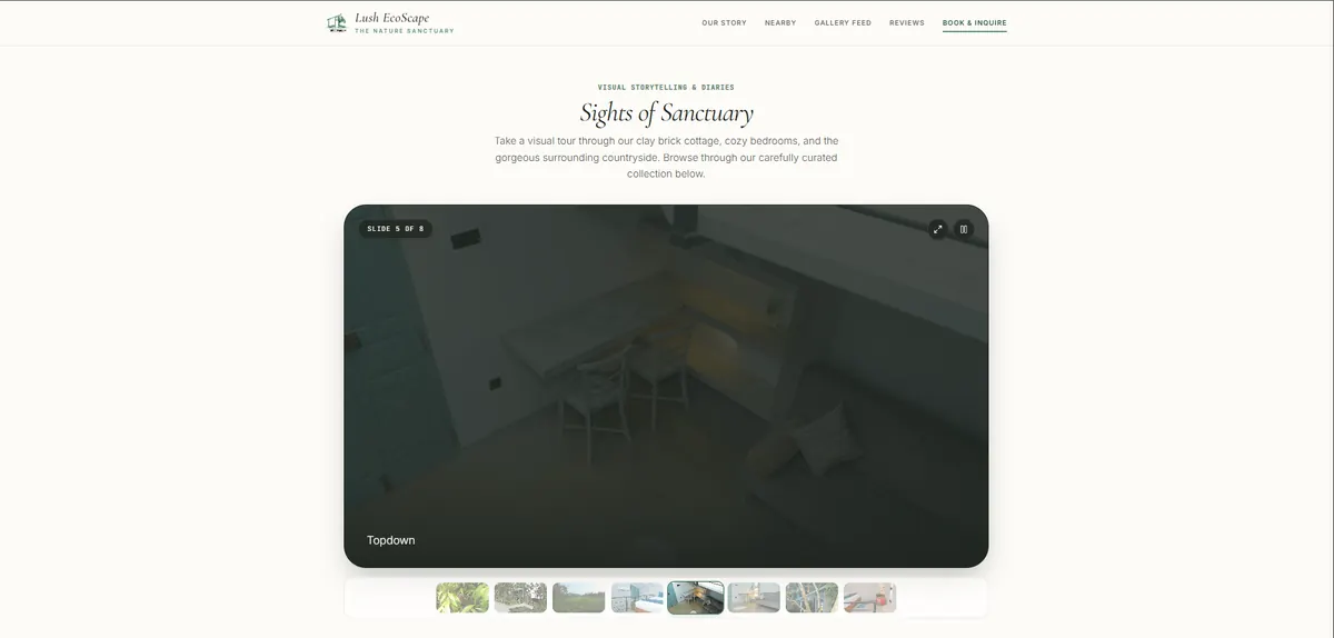Photo gallery of the sanctuary